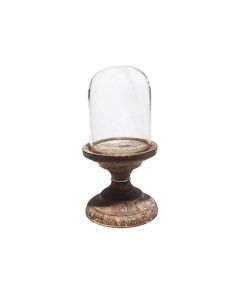Glass Display Dome - Antique Style - Medium