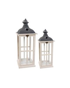 MG Lantern Heart White - S