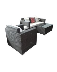 Rattan Living Sofa Set - Set of 4