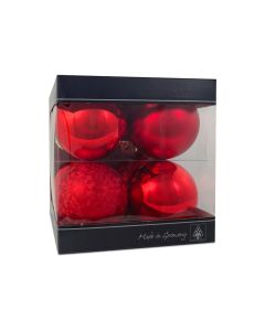 RWC Glass Bauble Red