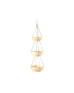 LO Bamboo Hanging Basket