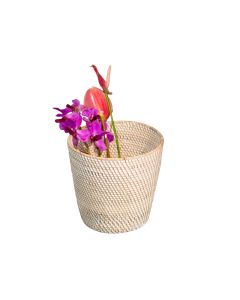 LO Rattan Waste Bin