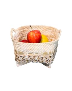 LO Selly Tray With Shell White Large