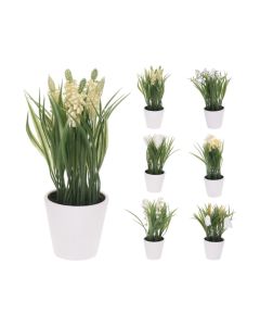 KI Artificial Plant in PP Pot with Rope (Assorted)