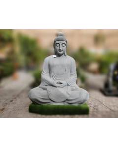 GA Sitting buddha Light Grey
