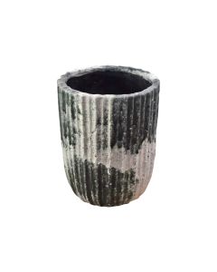 Lynn Rib Pot High H23.5cm