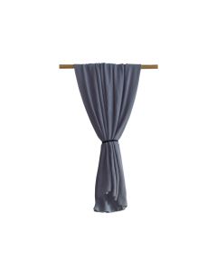 Knitted Throw Dark Grey