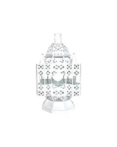 Lantern Moroccan White