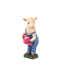 HT Polyresin Watering Lamb