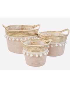 KZ Round Basket Pink- Large