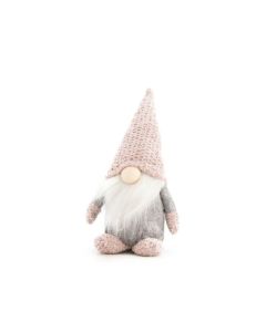 DK Statue Gnome Fabric Grey/Pink