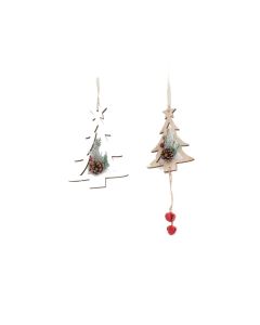 DK Wooden Hanging Christmas Tree