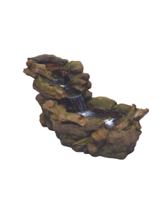 HT Polyresin Woodland River Fountain