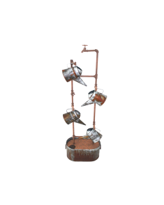 HT Metal Tap & Watering Cans Fountain