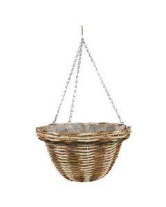 VX Rattan Hanging Basket 30cm VX5162