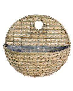 Basket in rattan for wall
