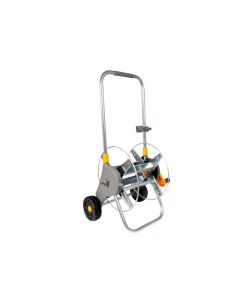 Hozelock 2437 60M Metal Cart - Easy Manual Rewind