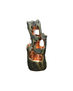HT 5 Fall Open Tree Trunk Fountain