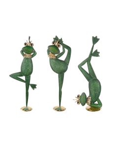GH Metal Figure "Sporty Frogs" 3 assorted