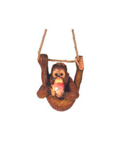 HT Polyresin Climbing Orangutan