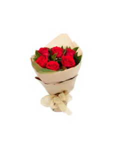 Passion for Love - A Bouquet of 6 pcs of Red Roses