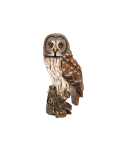 HT Polyresin Great Grey Owl