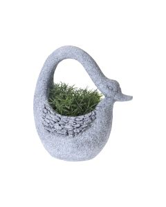 Swan Flower Pot
