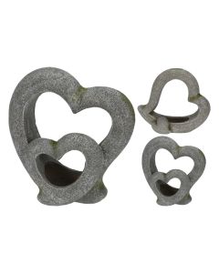 Heart Shaped Flower Pot - Sold Per Piece