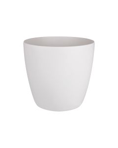 Brussels Round Wheels 35 White Pot