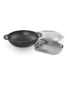 Weber Wok Set with Steaming Rack GBS Work 8856