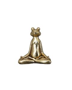 GH Magnesia Frog "Yoga" Antique Gold