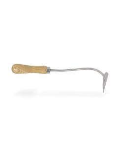 Ash Handle Stainless Steel Onion Hoe H1052