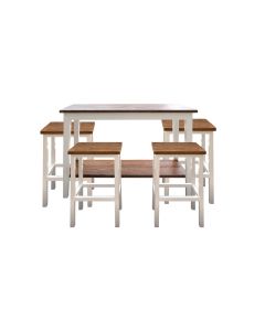 Wooden Bar Table Set - Custom Made