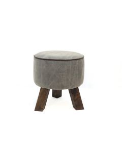 Canvas Pouf 40x40x45cm