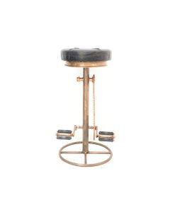 KH Iron Stool with Bicycle Pedal