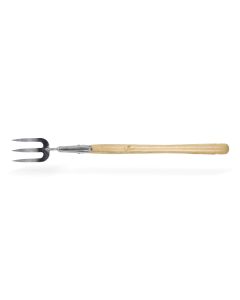Long ash handle stainless steel weed fork w3255