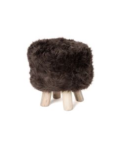 Nordic stool brown