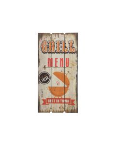 Grill Menu BBQ Board