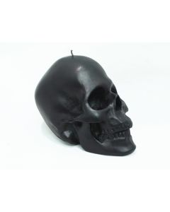 Skull black candle