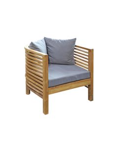 Teak sofa spirals 92 cm