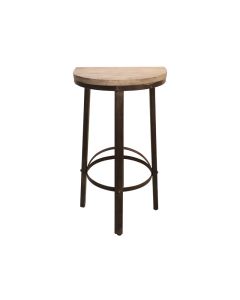 Wooden and Iron Stool