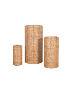 NF Webbing & Metal Lamp Shade - S