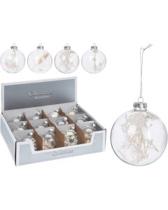 KI Xmas Ball with Natural Branches Assorted