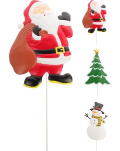 KI Xmas Figure Metal Pick Assorted