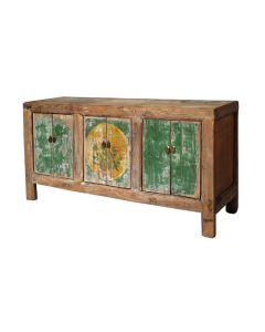 6 Door Printed Buffet - Side Cabinet