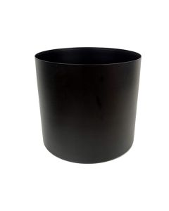 Planter - Metal Ebony Black - Diameter 35 cm
