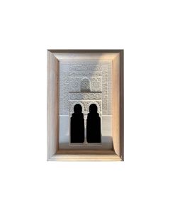 Al Hambra Double Arch - Portrait - Wall Decor