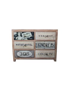 Commode Chest Mindi Wooden
