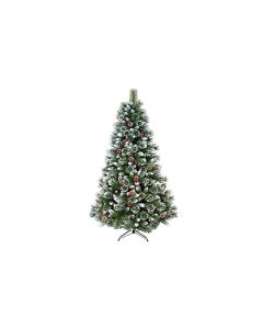 GU Artificial Christmas Tree Flower Needle Bullet 180cm White SP732-180