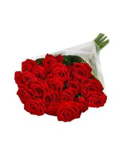 24 Red Roses Flower Bouquet Gift